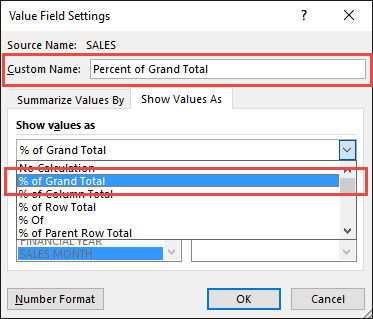 total grand percent pivot excel tables myexcelonline