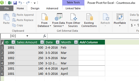 pivot table 3d COUNTROWS Power in Free Excel Microsoft Pivot Excel