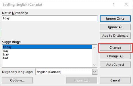 How to Correct Spelling in Excel