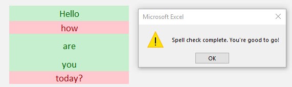 How to Correct Spelling in Excel
