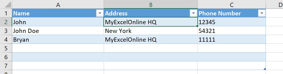 Use the Data Entry Form Using Macros In Excel
