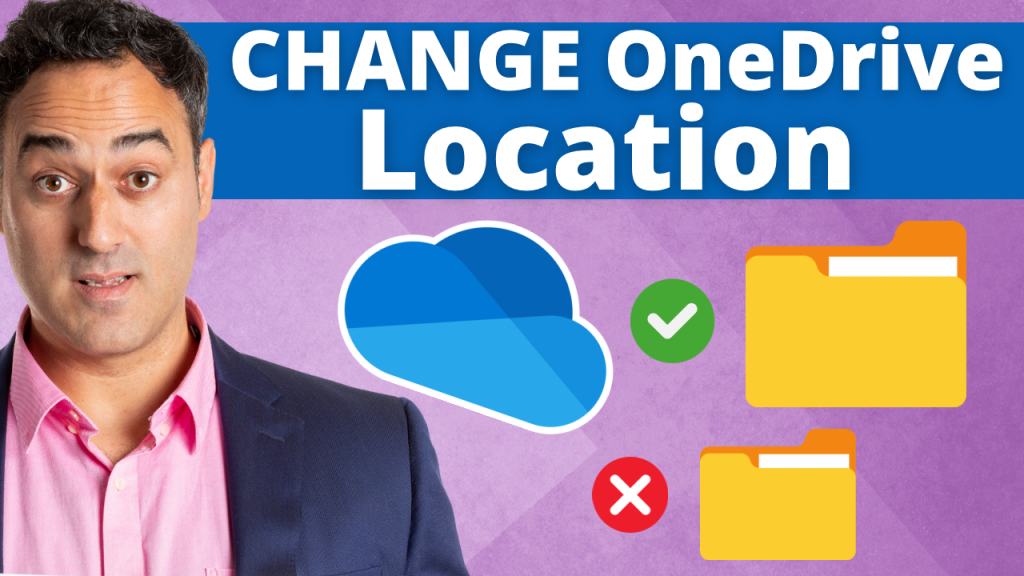 Change onedrive folder location