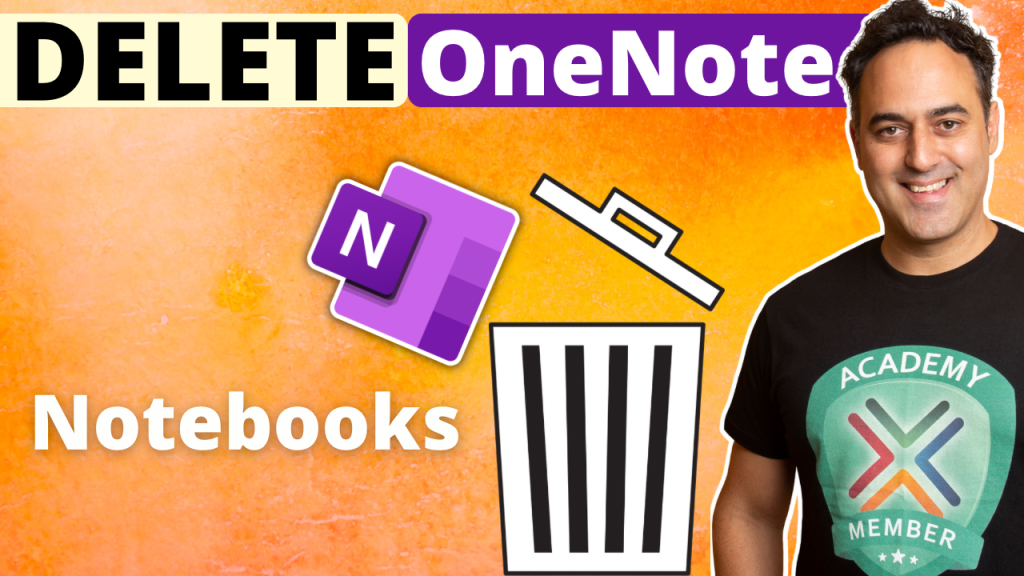 Delete onenote notebooks