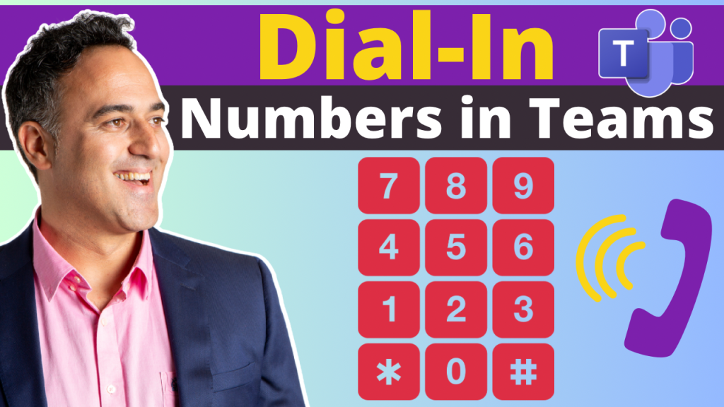 How to Add Dial-In Numbers