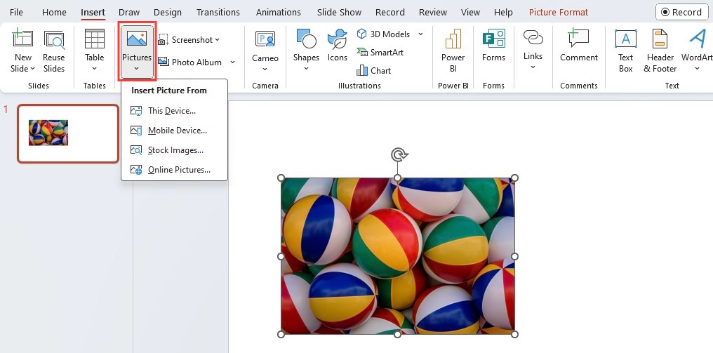 Color codes in powerpoint