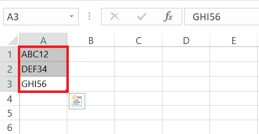 extract text