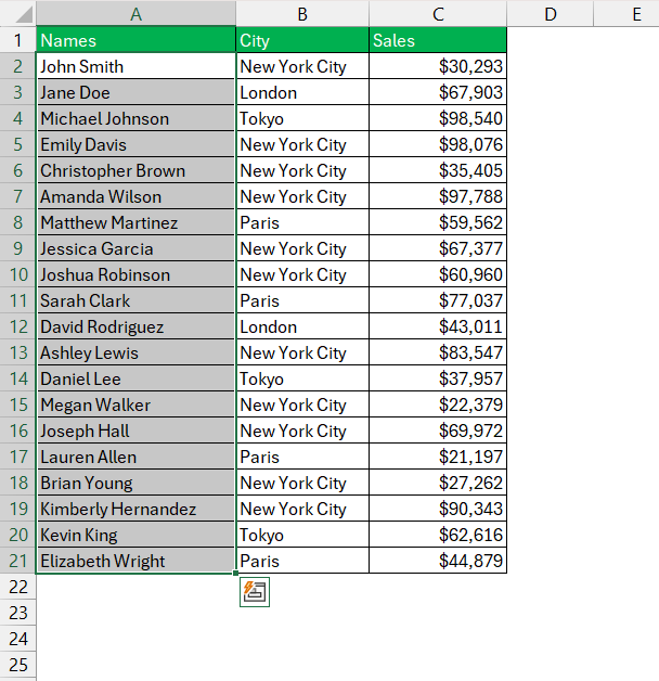 Conditional Format Based on Another Cell