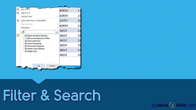 Filter & Search