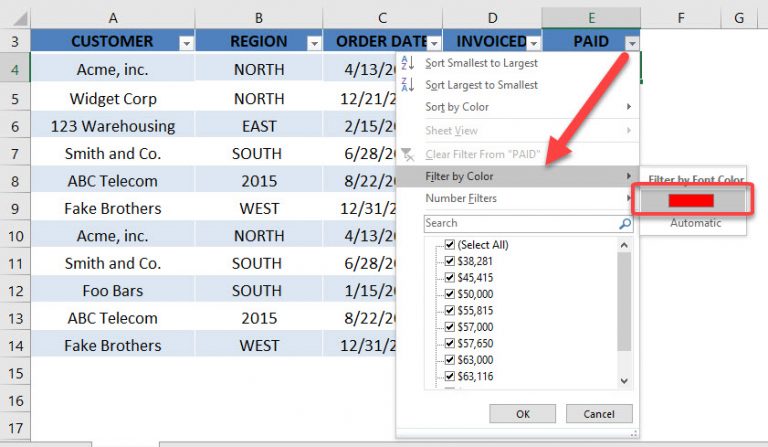Row Differences | MyExcelOnline