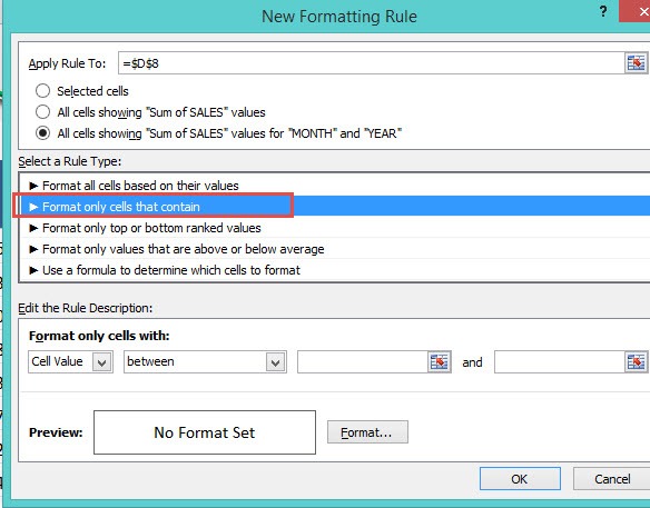 Conditional Format a Cell´s Value | MyExcelOnline