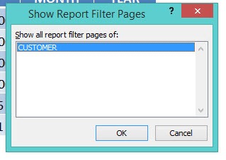 Show Report Filter Pages in a Pivot Table