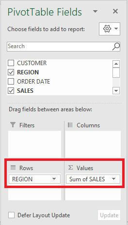 How To Fill Blank Cells in Pivot Table | MyExcelOnline