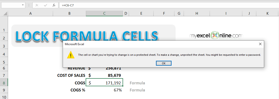 How to Lock the Excel Pivot Table | A Detailed Tutorial | MyExcelOnline