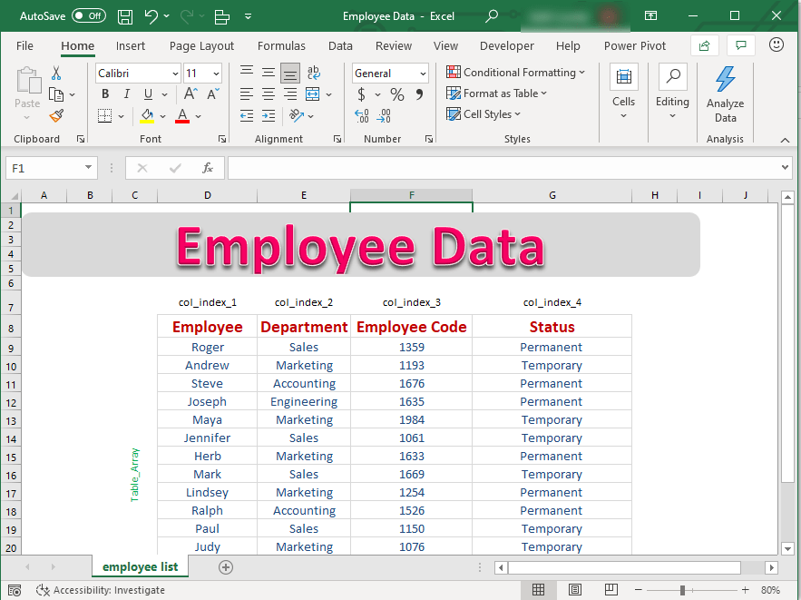  cum se utilizează VLOOKUP între foi de calcul | MyExcelOnline