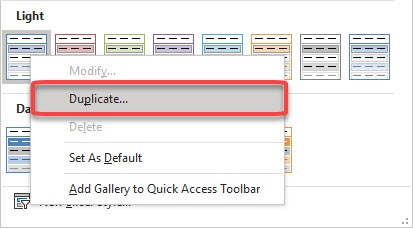 Customize an Excel Slicer