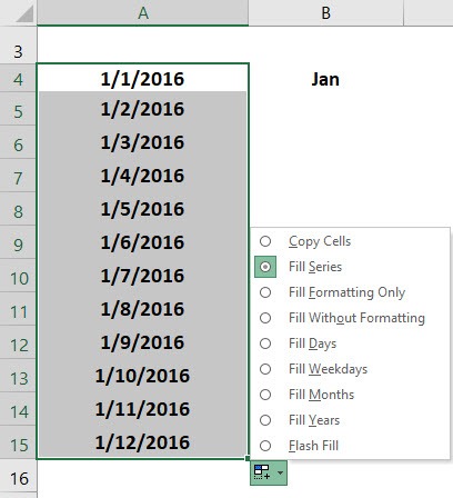 Excel's Fill Handle Tips