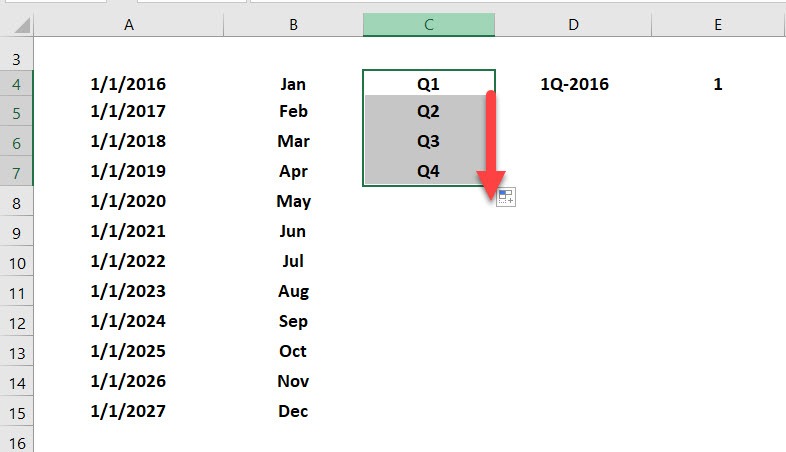 Excel's Fill Handle Tips