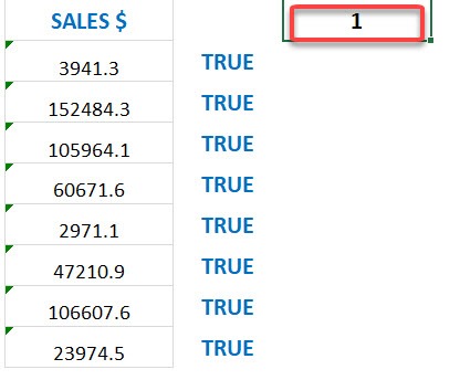 Paste Values in Excel