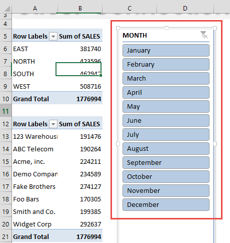 Pivot Chart In Excel 2016