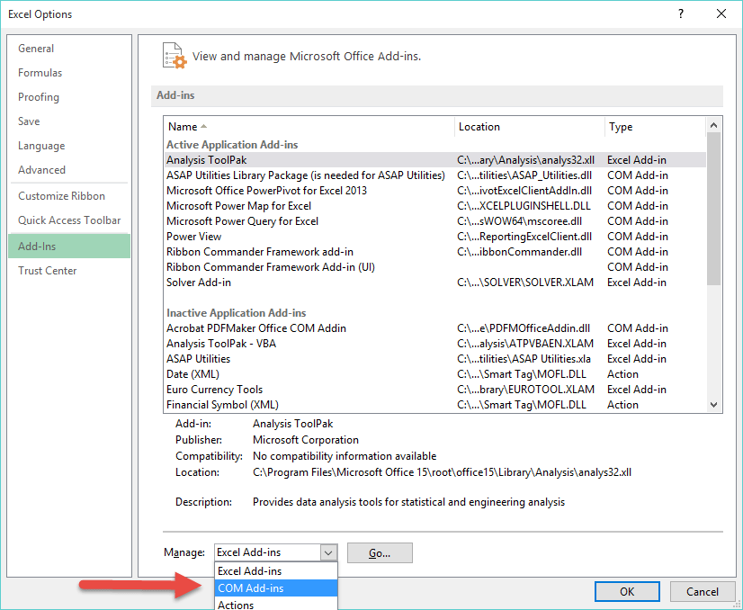 microsoft power query for excel 2013