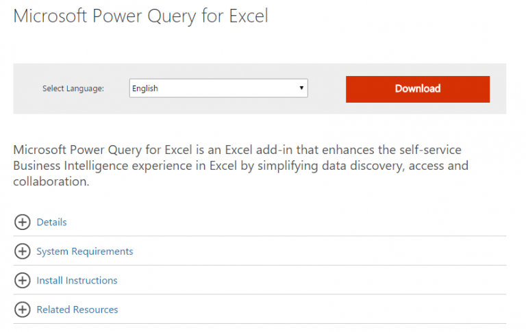 Install Power Query Excel 2013 | MyExcelOnline