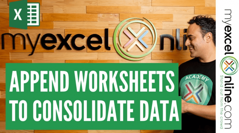 Consolidate Multiple Excel Sheets Using Power Query Append