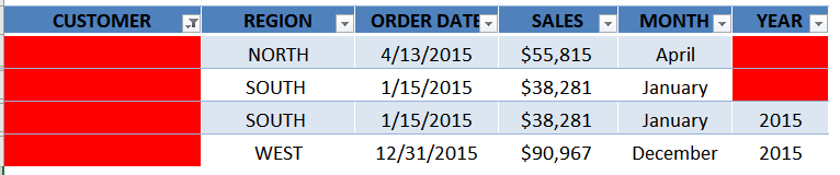 Find Blank Cells In Excel With A Color