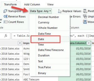 Consolidate Multiple Excel Workbooks Using Power Query