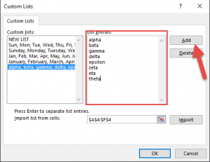 3 Quick Ways on How To Create A List In Excel | MyExcelOnline