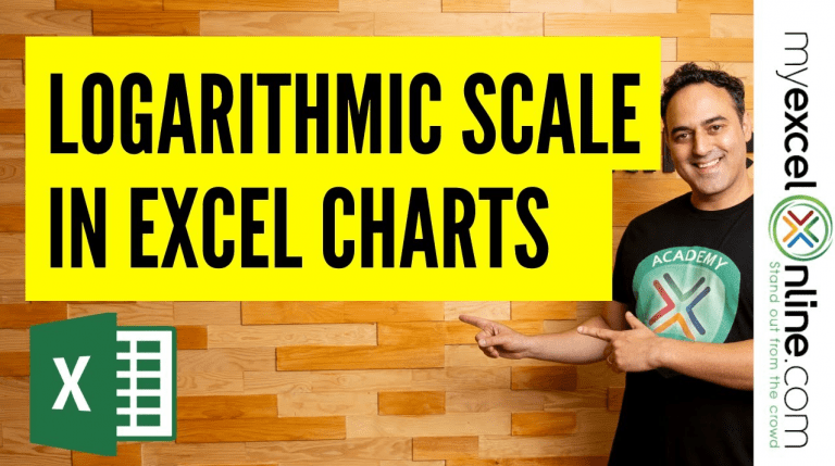 Logarithmic Scale In An Excel Chart