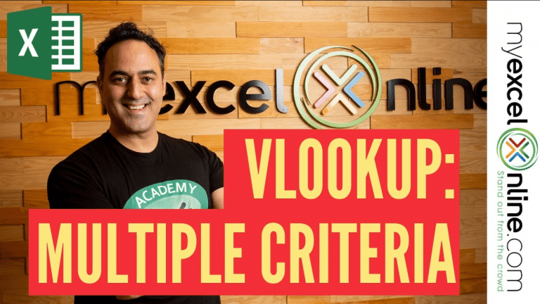 VLOOKUP with Multiple Criteria in Excel
