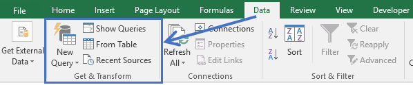 Get & Transform (Excel 2016)