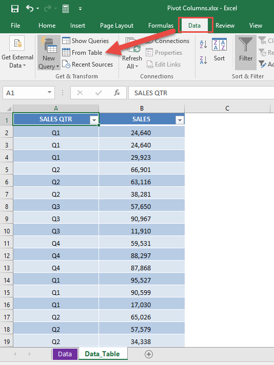 How To Concatenate 2 Columns In Excel Pivot Table