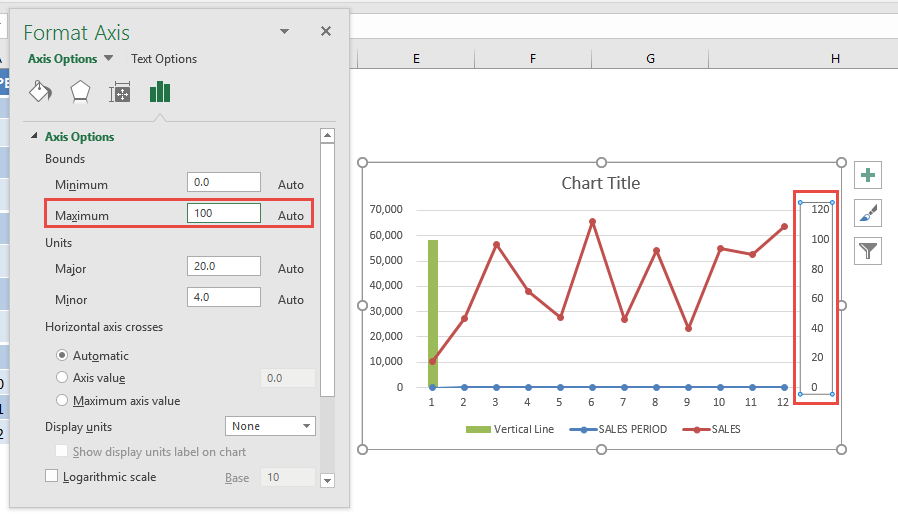 Excel Add Vertical Line To Line Chart