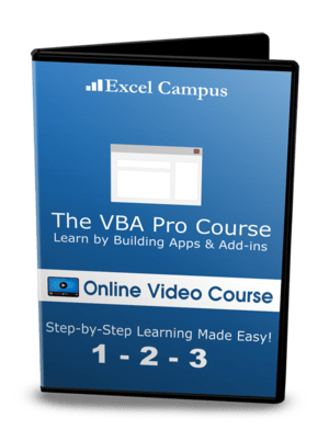 011: Excel VBA Pro Course with Jon Acampora from ExcelCampus