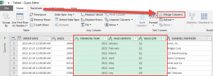 Merge Columns Using Power Query | MyExcelOnline