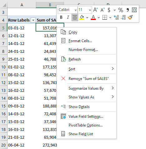 Group By Month, Year & Week With Excel Pivot Tables | MyExcelOnline