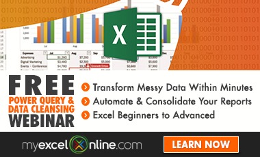 Free Microsoft Excel Webinars
