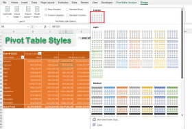 Excel Pivot Table Styles | MyExcelOnline