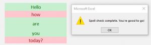 How to Correct Spelling in Excel | MyExcelOnline
