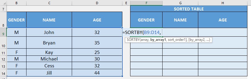 New Excel Formulas in OFFICE 365: FILTER, RANDARRAY, SEQUENCE, SORT, SORTBY and UNIQUE!