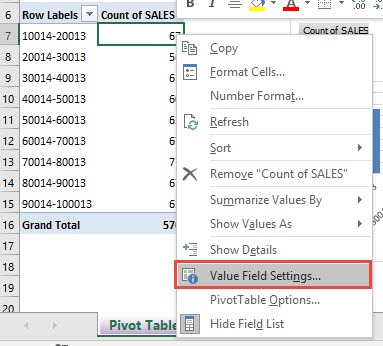 Show Field and Value Settings in Excel Pivot Tables