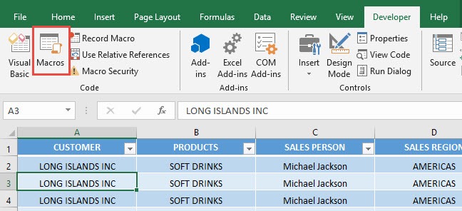 How to Insert Multiple Rows Using Macros in Excel