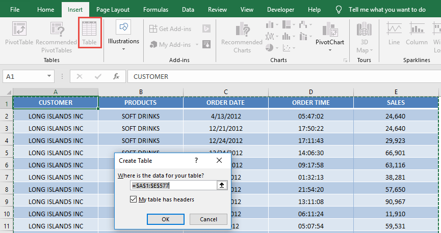 Split the Time Using Power Query or Get & Transform