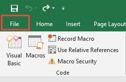 Add Custom Header Using Macros In Excel