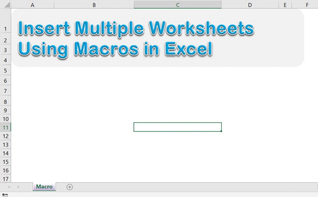 insert-multiple-worksheets-using-macros-myexcelonline