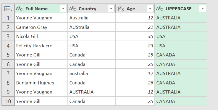 Case Insensitive Filtering Using Power Query or Get & Transform