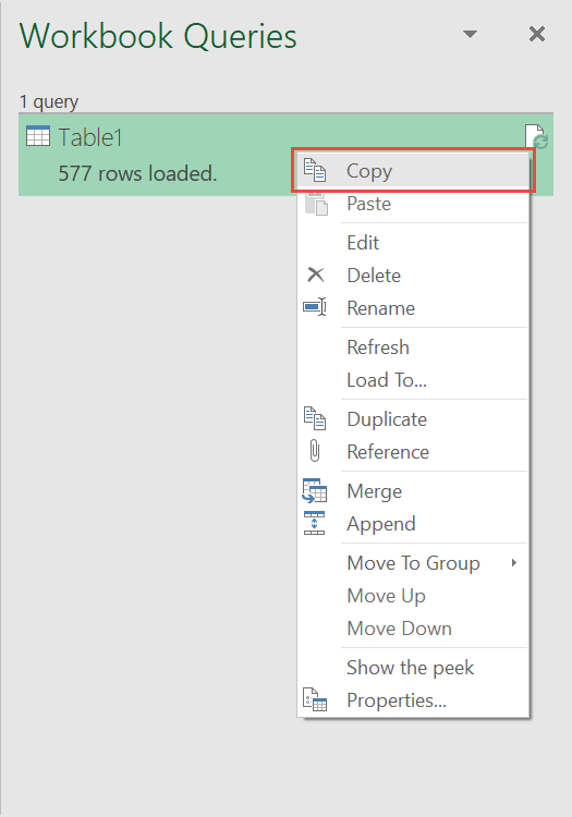 Copy and Paste Queries Across Workbooks Using Power Query