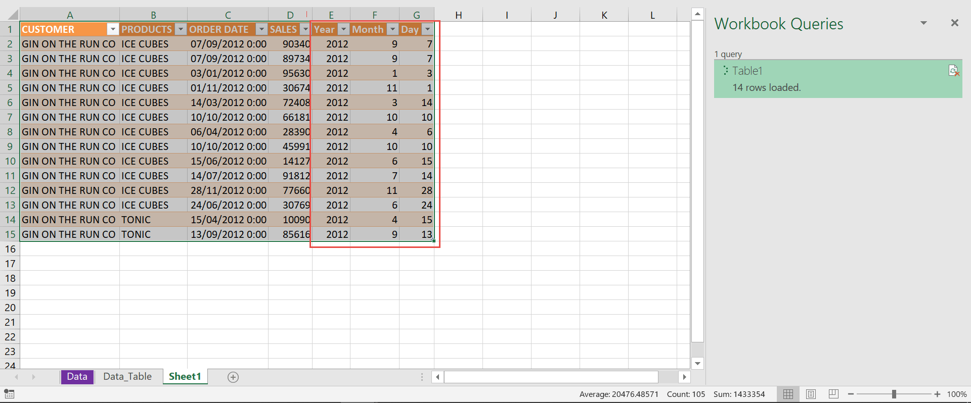  Copier et coller des requêtes 