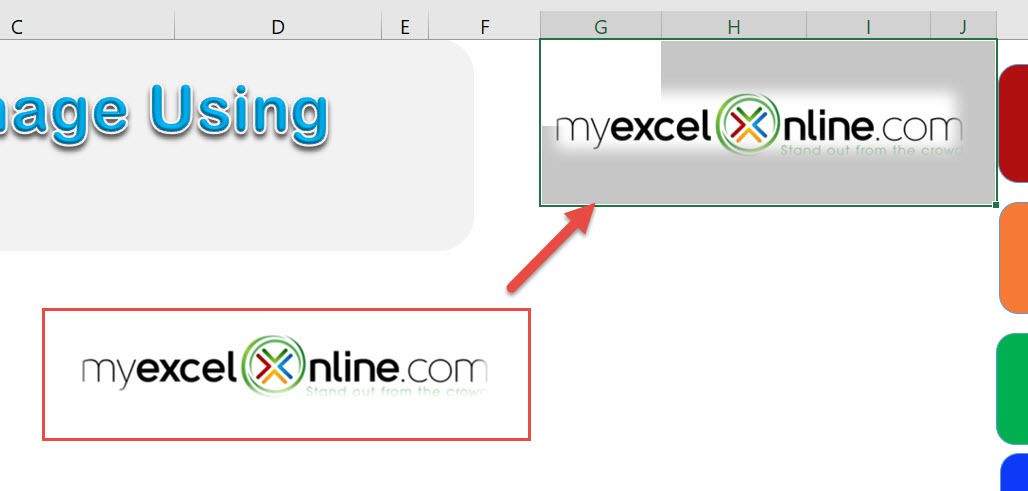 Insert a Linked Image Using Macros In Excel | MyExcelOnline